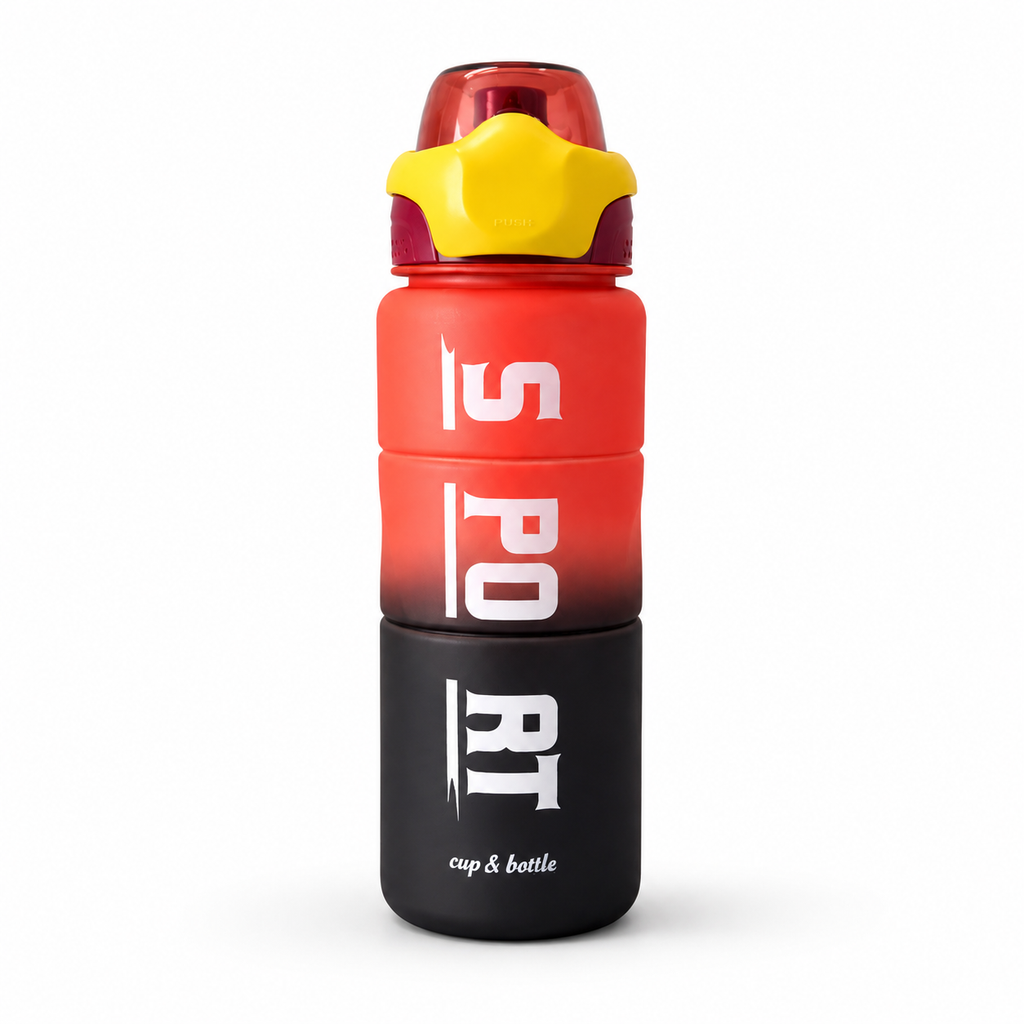 Jmax 1300ml Sports Water Bottle| BPA-Free Gym Bottle for Travel, Office & School 1300 ml Plastic Sipper