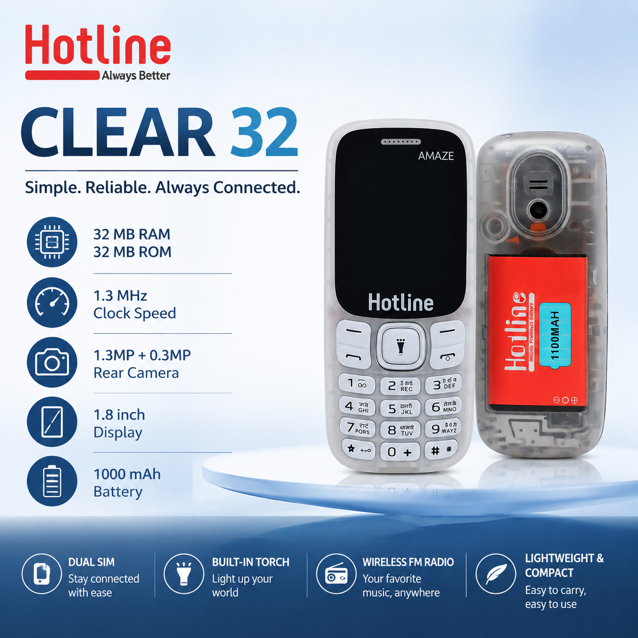 Hotline Clear 32