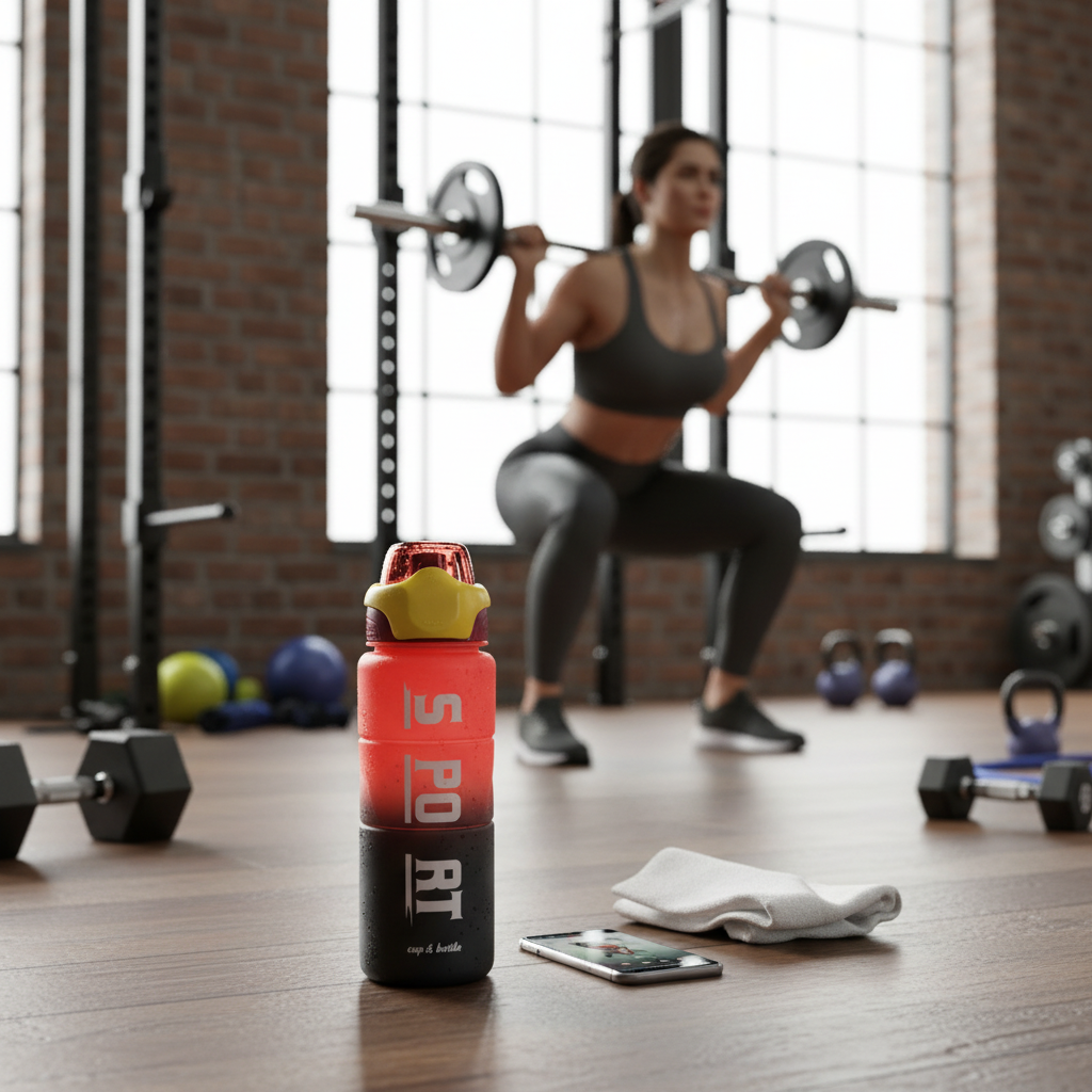 Jmax 1300ml Sports Water Bottle| BPA-Free Gym Bottle for Travel, Office & School 1300 ml Plastic Sipper